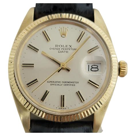 solid gold rolex for sale|14k gold Rolex oyster perpetual.